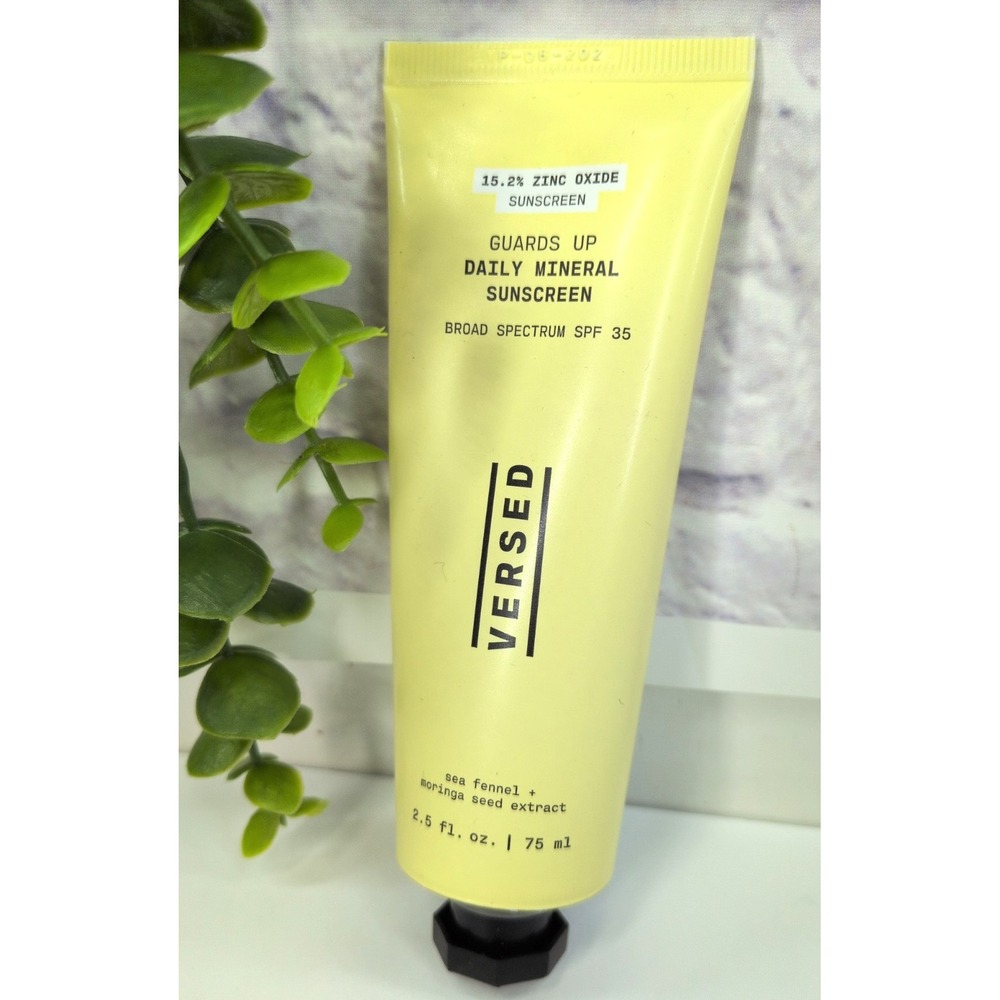 NEW🌿Versed Guard Up Daily Mineral Sunscreen SPF30 Zinc Oxide Sea Fennel *EXP24*